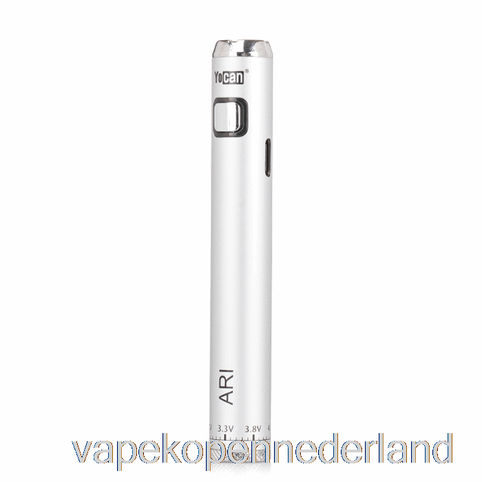 Elektronische Sigaret Vape Yocan Ari 650mah Batterij Zilver